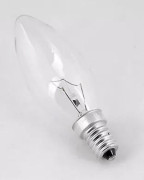 12x 15w E14 Kronljuslampa Klar Vit Klassisk Glödlampa