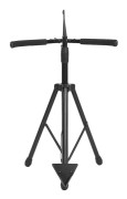 Gitarrställ, Justerbar Höjd, Tripod Stabilitet,svart