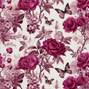 UTOMHUSDEKORATIVA TYGER OXFORD - Motivblommor I DX5444