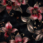 UTOMHUSDEKORATIVA TYGER OXFORD - Motivblommor I DX5545