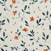 UTOMHUSDEKORATIVA TYGER OXFORD - Motivblommor I DX5112
