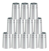 12 st/förpackning Golf Sleeves .370 Aluminium För Järnskaft Golfklubbtillbehör