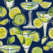 UTOMHUSDEKORATIVA TYGER OXFORD - Motiv Cocktail | DX8760