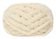2 st Chunky Stickad Chenille Garn för Hand Stickning Filtar, Super Mjuk Stor Jumbo Filt Garn (Beige)