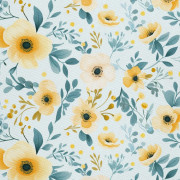 UTOMHUSDEKORATIVA TYGER OXFORD - Blommor - DX2708