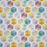 UTOMHUSDEKORATIVA TYGER OXFORD - Motivtrianglar i hexagoner I DX105