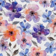 UTOMHUSDEKORATIVA TYGER OXFORD - Motivblommor I DX5135