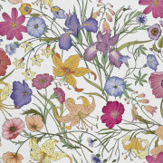 UTOMHUSDEKORATIVA TYGER OXFORD - Motiv med blomfält