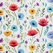 UTOMHUSDEKORATIVA TYGER OXFORD - Blommor - DX2437