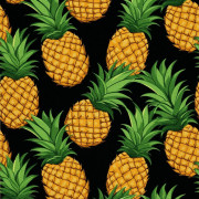 UTOMHUSDEKORATIVA TYGER OXFORD - Fruktmotiv | DX6186