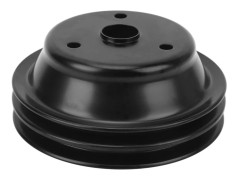 V-remsskiva för vevaxel för Small Block V8-motor, dubbelspår, ersättning för lång vattenpump