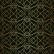 UTOMHUSDEKORATIVA TYGER OXFORD - Motiv geometrisk dekoration I DX606