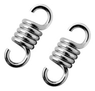 Heavy Duty Spring, Hammock Spring, Stainless Steel Extension Spring Hook for Garden Swing, Hammock, Hanging Chair