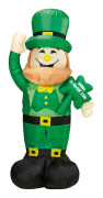 Uppblåsbar Leprechaun med Belysning