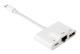 Lightning till RJ45 Ethernet LAN 10/100Mbps Nätverks Ethernet Adapter med Lightning för iPhone/iPad