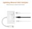 Lightning till RJ45 Ethernet LAN 10/100Mbps Nätverks Ethernet Adapter med Lightning för iPhone/iPad
