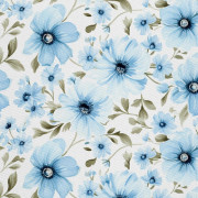 UTOMHUSDEKORATIVA TYGER OXFORD - Blommor - DX2192