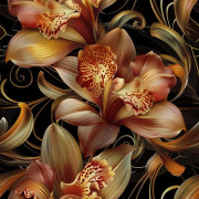UTOMHUSDEKORATIVA TYGER OXFORD - Motivblommor I DX5585