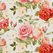 UTOMHUSDEKORATIVA TYGER OXFORD - Blommor - DX2687