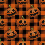 UTOMHUSDEKORATIVA TYGER OXFORD - Halloweenpumpamotiv 2