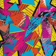 UTOMHUSDEKORATIVA TYGER OXFORD - Motiv Geometriskt I DX3280