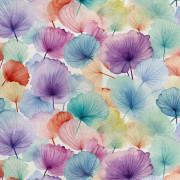 Kungligt sammetstyg i polyester för sömnad - Blommotiv - RDX2418