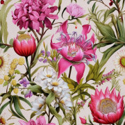 UTOMHUSDEKORATIVA TYGER OXFORD - Motivblommor I DX5187