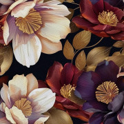 UTOMHUSDEKORATIVA TYGER OXFORD - Motivblommor I DX5179