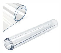 2,0 mm Transparent Skrivbordsunderlägg, 40×60 cm Transparent Bordsskydd, Rektangulär Vinylbordsmatta, PVC Plast Bordsduk