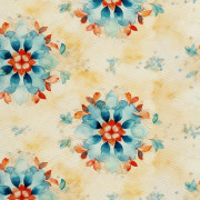 UTOMHUSDEKORATIVA TYGER OXFORD - Blommor - DX2223