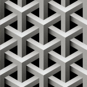 UTOMHUSDEKORATIVA TYGER OXFORD - geometriskt motiv 24