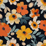 UTOMHUSDEKORATIVA TYGER OXFORD - Motivblommor I DX5472