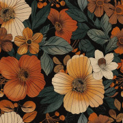 UTOMHUSDEKORATIVA TYGER OXFORD - Motivblommor I DX5368