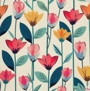 UTOMHUSDEKORATIVA TYGER OXFORD - Motivblommor I DX5373