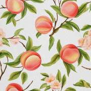 UTOMHUSDEKORATIVA TYGER OXFORD - Fruktmotiv | DX6077