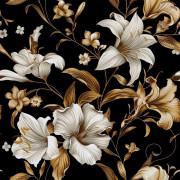 UTOMHUSDEKORATIVA TYGER OXFORD - Motivblommor I DX5504