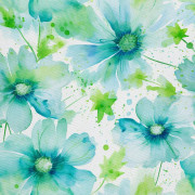UTOMHUSDEKORATIVA TYGER OXFORD - Blommor - DX2573