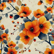 UTOMHUSDEKORATIVA TYGER OXFORD - Motivblommor I DX5180