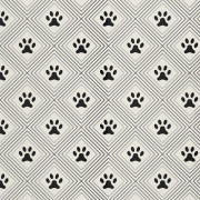 UTOMHUSDEKORATIVA TYGER OXFORD - motiv hundtassar 2 I DX009-2