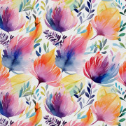 UTOMHUSDEKORATIVA TYGER OXFORD - Blommor - DX2208