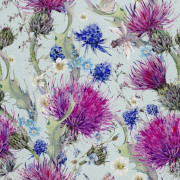 UTOMHUSDEKORATIVA TYGER OXFORD - Motiv Tistlar och Blommor 2