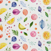 UTOMHUSDEKORATIVA TYGER OXFORD - Frukt - DX2048