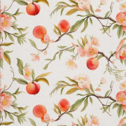 UTOMHUSDEKORATIVA TYGER OXFORD - Fruktmotiv | DX6518