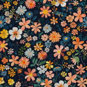 UTOMHUSDEKORATIVA TYGER OXFORD - Motivblommor I DX5197
