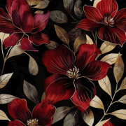 UTOMHUSDEKORATIVA TYGER OXFORD - Motivblommor I DX5439