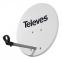 Televes S630ISD-W SAT-antenne 63 cm Reflektormateriale: Glasfiberforstærket plastic Hvid
