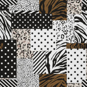 UTOMHUSDEKORATIVA TYGER OXFORD - Geometriskt djurtryck