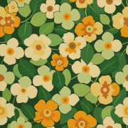 UTOMHUSDEKORATIVA TYGER OXFORD - Motivblommor I DX5668