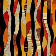 UTOMHUSDEKORATIVA TYGER OXFORD - Afrikanskt motiv | DX18008