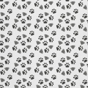 UTOMHUSDEKORATIVA TYGER OXFORD - Paws and Diamonds Motiv I DX574